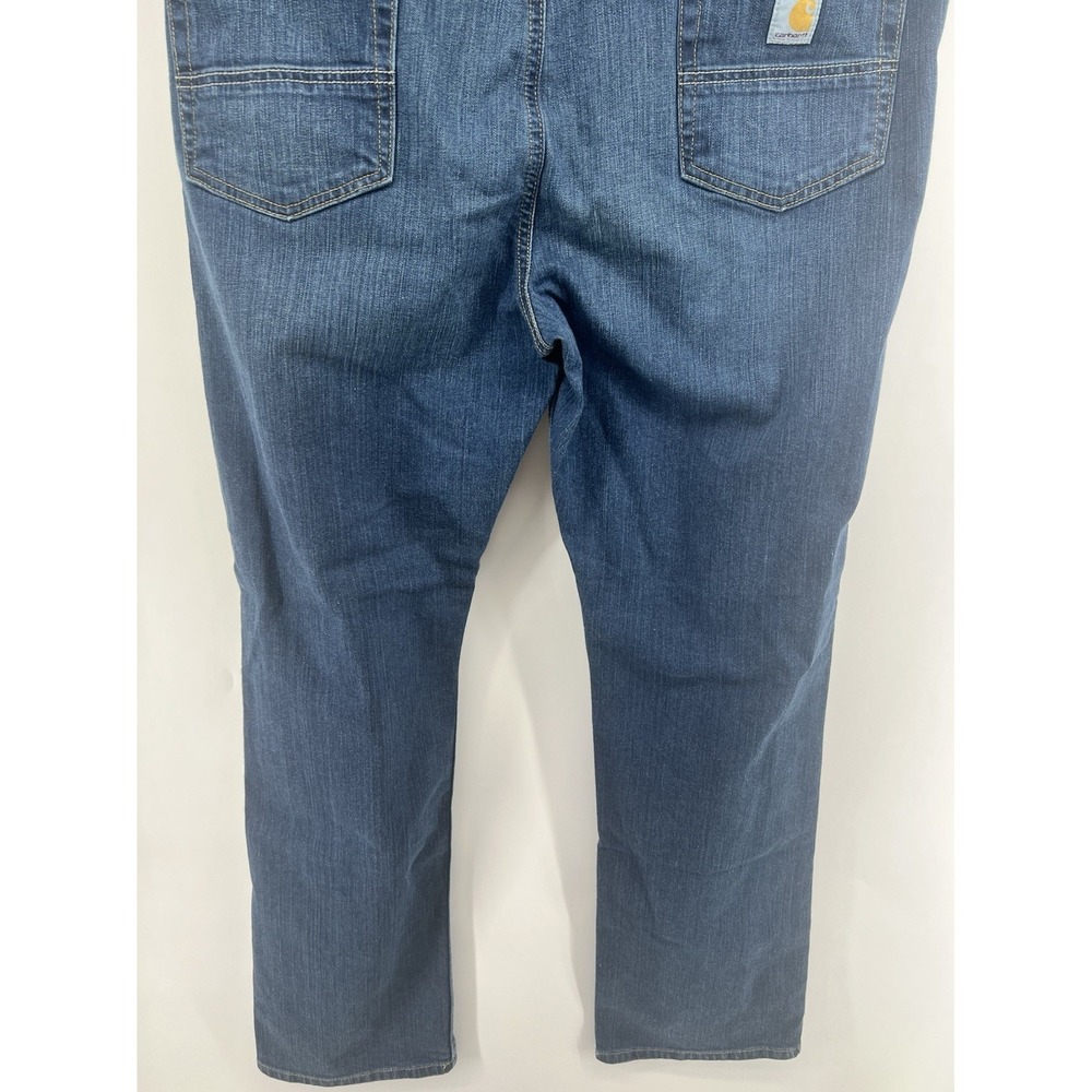 Carhartt Rugged Flex 5 Pocket Jeans Relaxed Fit Tagged 40/32 Actual 41/32 BD2804 - Picture 6 of 7